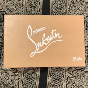 Authentic Christian Louboutin box